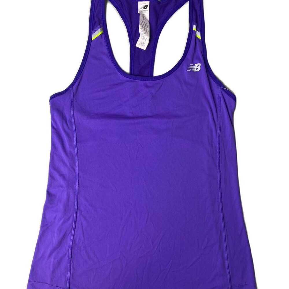 New Balance Women's Purple Sleeveless Athletic Shirt - S